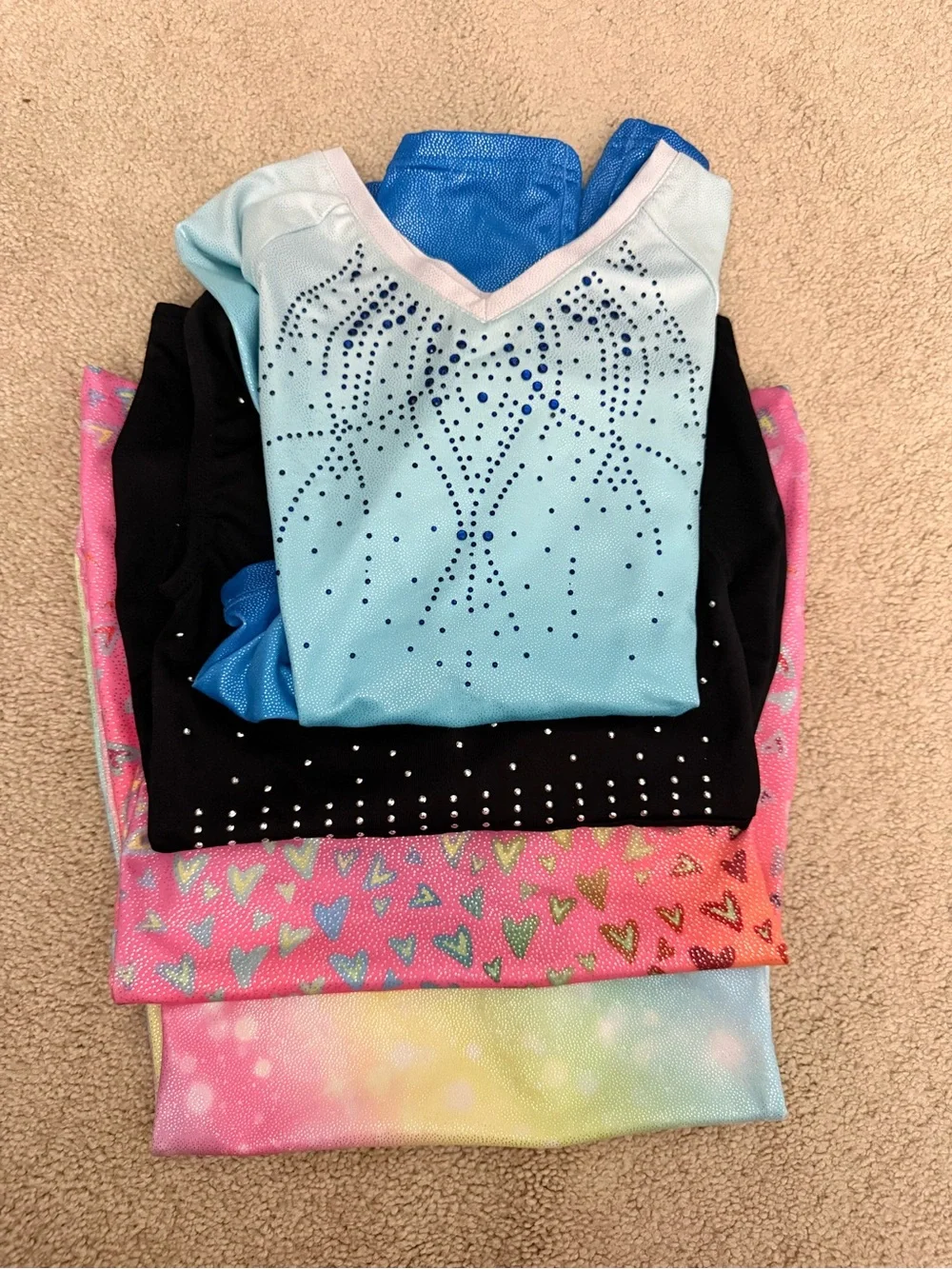 Gymnastic leotards